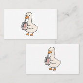 Pop Gans Visitekaartje (Voorkant / Achterkant)