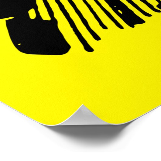 Pop Geld meisje Kunst Groot Poster (Hoek)