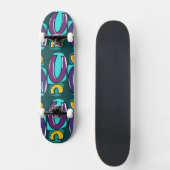 Pop Geometrie Skatebord Dek Skateboard (Voorkant)