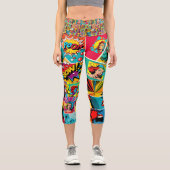 Pop Girl Art Comic 2 - Cool Capris leggings (Recto)