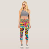 Pop Girl Art Comic 2 - Cool Capris leggings (Recto)