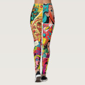 Pop Girl Art Leggings 2 -Cool (Dos)