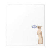 Pop Goes the Weasel Notitieblok (Voorkant)