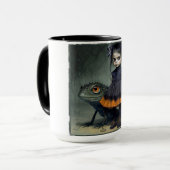 Pop Gothic Girl Big Eyes Mok (Voorkant links)