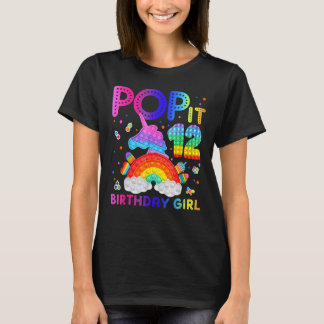 Pop het 12-jarige meisje voor 12e meisje t-shirt