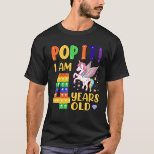 Pop Het 4e verjaardag van de peuter - meisjes jong T-shirt