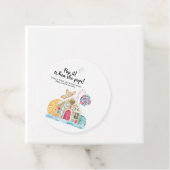 Pop het als ze pop! Kersthuis Bedankjes Labels (In situ)