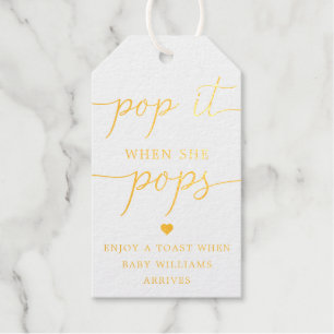 Pop het als ze Pop van goudkoorts Label
