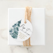 Pop het als zij ontploft moderne kerstboom bedankjes labels (In situ)