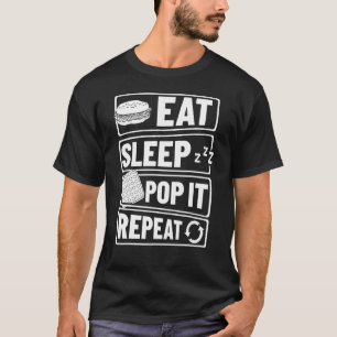 Pop Het Fidget Speelgoed Spel Grappige Stress Bubb T-shirt