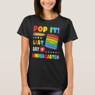 Pop Het is een goede laatste dag van de schoolscho T-shirt