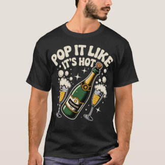 Pop Het lijkt alsof het heet is T-shirt