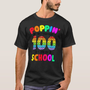 Pop het mijn weg door 100 dagen school die me bevo t-shirt