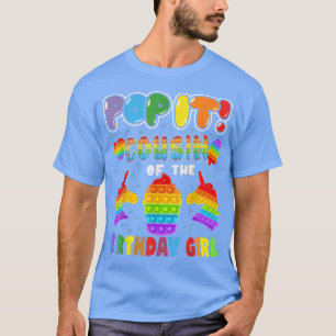 Pop Het neef van het Kinder Gezinsmat van de Birth T-shirt