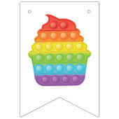 Pop het! | Regenboogverjaardag Vlaggetjes (Tweede vlag)