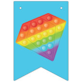 Pop het! | Regenboogverjaardag Vlaggetjes (Derde vlag)