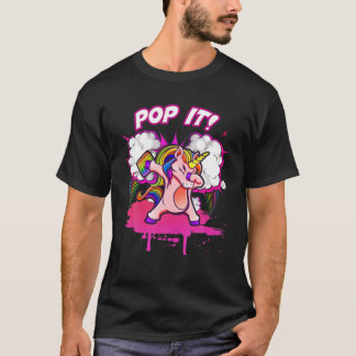 Pop Het Unicorn Fidget Speelgoed Kinderen T-shirt