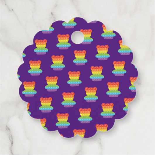 Pop het! | Verjaardag Bedankjes Labels (Achterkant)