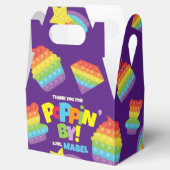 Pop het! | Verjaardagsgunstbox Bedankdoosjes (Geopend)