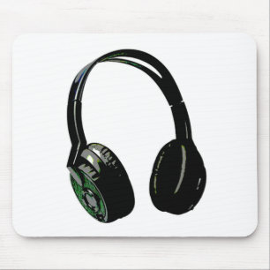 Pop hoofdtelefoon muismat