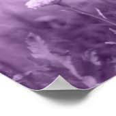 pop-i paarse afdruk poster (Hoek)