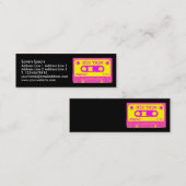 Pop III mengen Mini Visitekaartje (Voorkant / Achterkant)