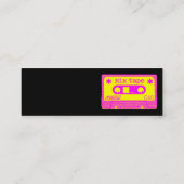 Pop III mengen Mini Visitekaartje (Achterkant)