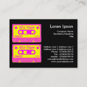 Pop III mengen Visitekaartje (Achterkant)