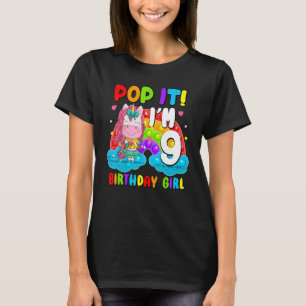Pop Ik ben 9-jarige Pop Fidget Toys Graphic T-shirt