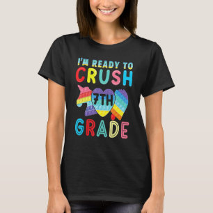 Pop, ik ben klaar om de 7e klas terug naar school t-shirt