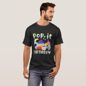 Pop Ik ben vijf jaar oud en vijf jaar oud. T-shirt (Voorkant volledig)