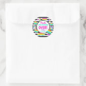 Pop It Anniversaire Sticker, pop sur autocollant (Sac)