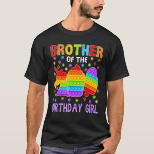 Pop it Brother van de Kinderen familie van het mei T-shirt