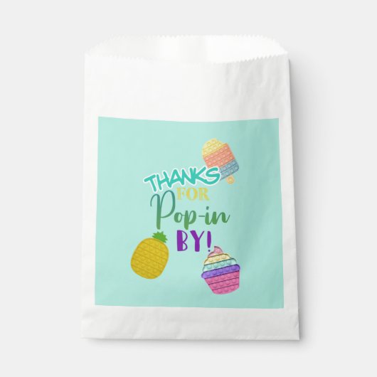 Pop It Bubble Fidget Speelgoed Verjaardagscadeau L Bedankzakje (Voorkant)