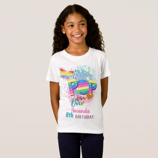 Pop It Bubble Fidget T-Shirt (Devant entier)