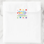Pop It Valentine's Day Stickers pour les enfants (Sac)