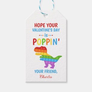 Pop IT Vriend valentijn Class Exchange Cadeaulabel