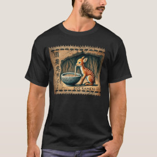 Pop Japanse Grotschilderkunst Postzegel Schattig J T-shirt