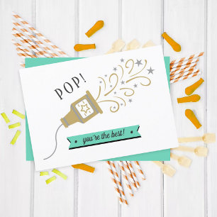 Pop, je bent de beste! Whimsy Popper Vaderdag