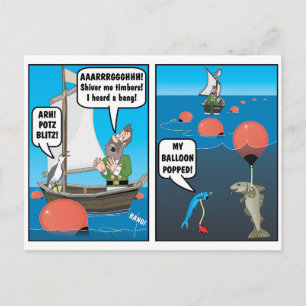 POP! JOKE. BRIEFKAART