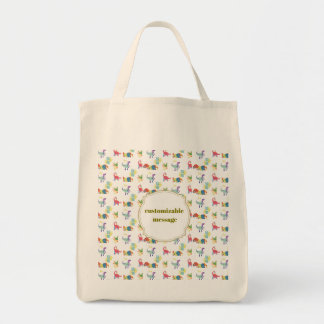 Pop Kanji Dinosaur Tote Bag