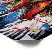 Pop kerstboom poster (Hoek)