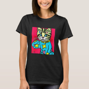 Pop Kitty Cat Schattige Trendy Voor Mannen Vrouwen T-shirt