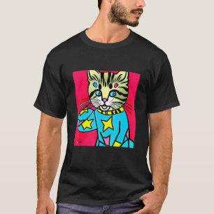 Pop Kitty Cat Schattige Trendy Voor Mannen Vrouwen T-shirt