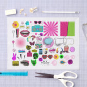 Pop Kunst en Comic Afbeeldingen Decoupage Papier (Craft)