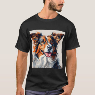 pop kunst hond tekening Mannen T-shirts