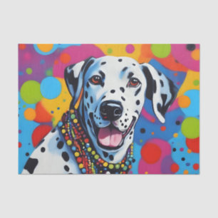 Pop Kunst Levendig Dalmatisch Tissuepapier