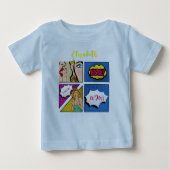 Pop kunst meisje comic (Voorkant)