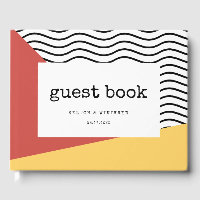 pop-kunst Memphis-stijl bruiloft