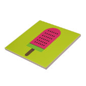 Pop Kunst positioneren watermeloenen Tegeltje (Zijkant)